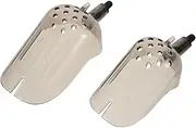 SUPVOX 2pcs Fishing Baiting Spoon - Casting Bait Throwing Scoop Holder - Bait Feeder Holders Carp Fishing Tackle Accessories Tool