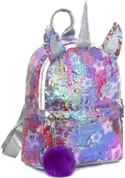 Girls Sequin Backpack, Unicorn Backpack Girl Sequins Schoolbag For Girls,fashion And Durable Travel Backpack For Kids,girls high quality Style2