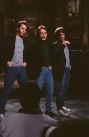 Dana Carvey as Michael J Fox Michael J Fox David Spade as Michael - Old Photo