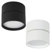 Surface Mounted LED Downlight 12w Black, White Tri-Colour
