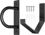 Battle Rope Wall Hanger,Steel Exercise Rope Organizer Rack - Solid Workout Bracket Multipurpose Hook for Yoga and Gymnastic Rings