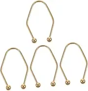 Baluue Dimple Maker 4pcs Dimple Trainer Metal Dimple Exerciser Facial Dimples Trainer Dimple Shaper Cheeks Balls Metal Dimples Exerciser Trainer for Dimples Facial Tools Dimples Maker for Cheeks