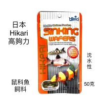 在飛比找蝦皮購物優惠-鼠科魚飼料 高夠力 Hikari 50g 沉水 底棲 異型 