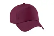 Beechfield Unisex Plain Original 5 Panel Baseball Cap (Burgundy) (One Size)