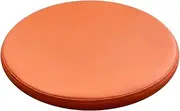 Seat Cushions for Barstool Chairs, Chair Cushions for Outdoor Furniture Round, Waterproof Leather Seat Pads for Bleachers, Non Slip Chair Pads Built in Memory Foam Core Orange