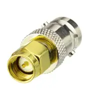 10-Pack SMA Male to BNC Female Connector Adapter for Two Way Ham Amateur Radio