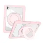 Clear Case for Apple iPad Pro 11-Inch M4, Durable Lightweight Slim 02_Pink