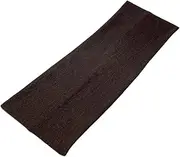 WESTEND CHOICE 9cm Wide Headbands Soft Head Band Plain Stretchy Unisex Kylie headband Bandeau Headbands for Women & Men Gym Yoga Hair Band (Dark brown)