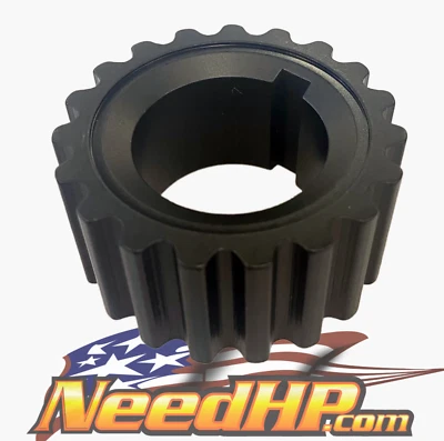 Ford 2300 2.3 Billet Aluminum Round Tooth Crankshaft Pulley MiniStock Pinto Race