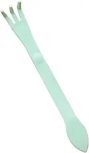 Bonsai Root Rake, 3-Prong Pick Hand Tool, 2-in-1 Gardening Rake with Spatula, Soil Cultivator for Transplanting, Mini Garden Tool for Plants and Repotting, 8.27x1.18in