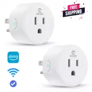 Smart Plug, Wi-Fi Outlet Compatible Alexa & Google Home, Timer & Remote Control
