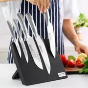 Midnight Magnetic Knife Block - Stylish Knife Holder - Kleva Range