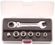 KTC Socket set for ratchet glasses 9.5sq. drive angle adapter TBZ1407 9.5mm New