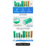 CS昌碩 16340 充電電池(2入) 400MAH/顆 台灣BSMI保障認證,循環使用 環保又方便 凸頭接觸面