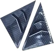 Car Side Vent Window Scoop Louver Trim Cover Car Modification Compatible For Toyota Mark X X120 X130 Senda 2005-2016 Auto Accessories(2010 to 2016 Style B)
