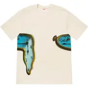 New Men's Supreme Persistence Of Memory Tee Natural Sz Large SS19