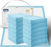 Baby Disposable Changing Pad, 100 Count Incontinence Changing Pad with Breathable, Waterproof, Soft Non-Woven Fabric, and Leak Proof Quick Absorb 13X18 inch