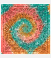 [Alanui] Alanui Bandana printed cotton chiffon scarf One Size multicoloured
