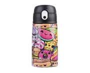 Oasis Double Wall Insulated Kids Drink Bottle Stainless Steel 400ml Squishies