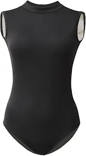 [ROYAL SMEELA] Sleeveless ballet jersey adult stand-up collar ballet body women's ballerina jersey backless ballet dance body ballet dance jersey women ballet dance leotards dance body for ballet