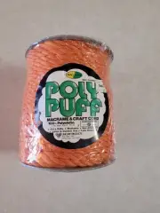 Macrame & Craft Cord 3ply 9mm 216ft 72yd Orange