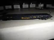 Chessie System 50' flat car with stakes #216605