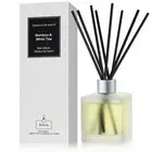 Reed Diffusers Set - Bamboo & White Tea Scented Aromatic Oil Diffuser with 10...