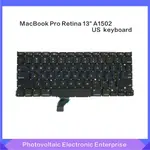 ♞,♘,♙【全新現貨】適用於MACBOOK PRO RETINA A1502鍵盤US（小回車）鍵盤背光螺絲2013 -2