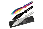 Perfect Point Throwing Knife Taster Set w/ Sheath (K-TK-114-3)