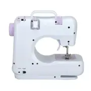 1set Portable Sewing Machine for Beginners Mini Electric Household Crafting Mend