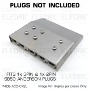 3Pin & 2Pin Anderson Style Plug Surface Mount Stainless Cover Only SB50 - 0712L