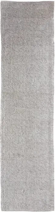 Loop Beige Runner Wool Rug