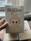 Popmart Have A Seat LaBubu Plush Toy-The Monster Keychain Unopened Blind Box