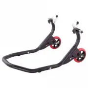 BikeTek Universal Premium Motorcycle Paddock Stand - Rear