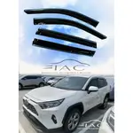 TOYOTA RAV4 2019 LOGO 台製高級鍍鉻晴雨窗 【IAC車業】