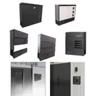 Wall Mount Mailbox Locking Mailbox Easy to Install Post Box Practical Retro