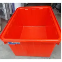在飛比找蝦皮購物優惠-普力桶 130L通吉桶 儲水桶 資源回收桶 橘色方桶 130