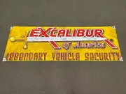 Excalibur Vehicle Security Wall Banner