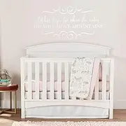 Lush Decor Printed Textured Arrow Crib Skirt, Multicolored