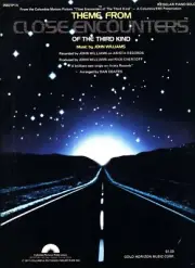 JOHN WILLIAMS THEME FROM CLOSE ENCOUNTERS OF THIRD KIND SHEET MUSIC-PIANO SOLO
