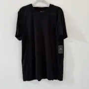NWT! Volcom Linen Blend Men’s Black Tee Size XL