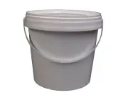 10 X 5L Round Plastic Bucket with Tamper Proof Lid Pail Barrel Food Grade 5LT
