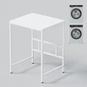 Dryer Stand,Washing Machine Stand Shelf,Freestanding & Portable Tumble Dryer Stand That, for Front Loader Washing Machines Carries Up to 200KG (White)