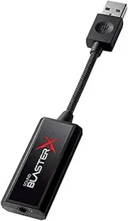 Creative Sound BlasterX G1 7.1 24-Bit/96 KHz HD Portable Gaming USB DAC Sound Card