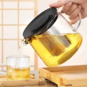 Heating Teapot for Loose Leaf Stovetop with Infuser Kettles Glass