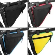 Triangle Bicycle Bag Cycling Front Tube Frame Bag MTB Mountain Bike Pouch Holder