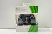 New Microsoft Black Wireless Xbox 360 Controller