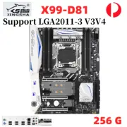 JINGSHA Motherboard Set X99 D8I Support DDR4 Memory PC LGA2011-3 V3V4 Desktop