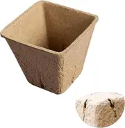 Organic Peat Pots,Small Seedling Peat Pots - Flower Germination Starter, Lawn Potting, Gardening Accessories for All Vegetable Germination
