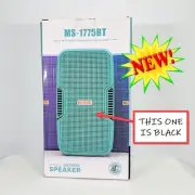 Portable Wireless Bluetooth Dual Speaker Party USB FM Radio Rechargeable Audio